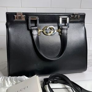 GUCCI ZUMI MEDIUM TOP HANDLE HANDBAG